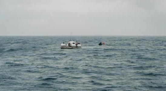 Lost in the Atlantic Ocean while searching for the wreckage