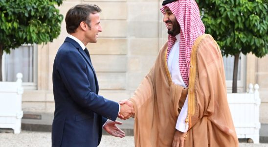 MBS Macron what is the crown prince of Saudi Arabia doing