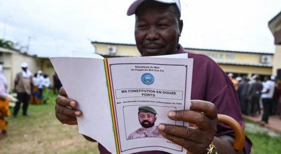 Mali before the referendum those for and against the Constitution