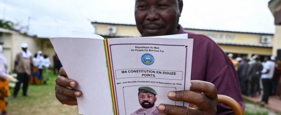 Mali before the referendum those for and against the Constitution