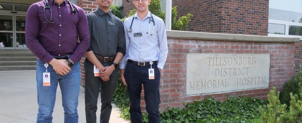 Medical students experience life at small town hospital