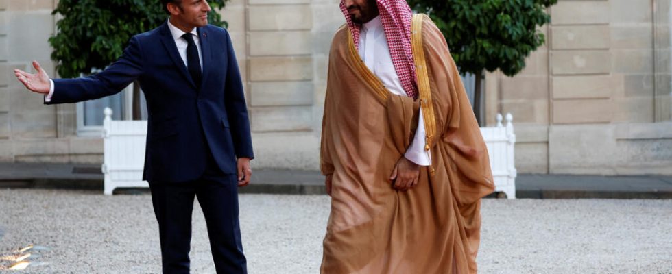 Mohammed ben Salman in France Westerns remain silent in the