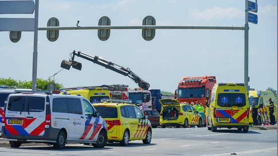 Motorist 57 who was injured in an accident on N201