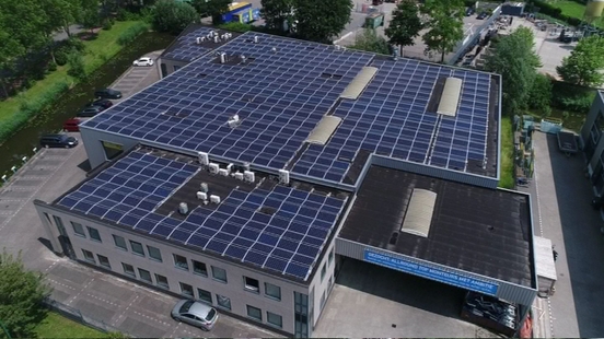 Much more energy generated from solar panels Amersfoort biggest riser