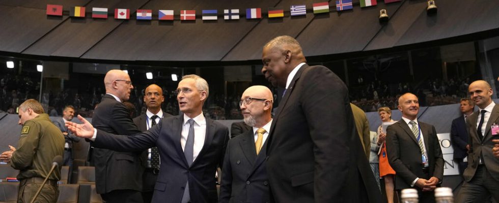 NATO defense ministers concerned about fate of Western weapons in