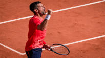 Novak Djokovic roared into the final leg cramps watered down