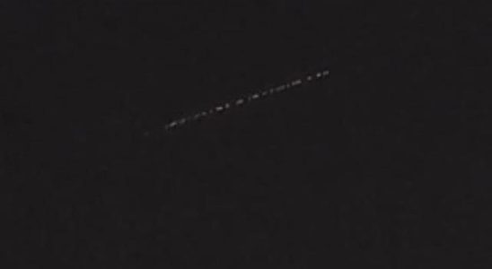 Objects seen in the sky in Izmir aroused curiosity The