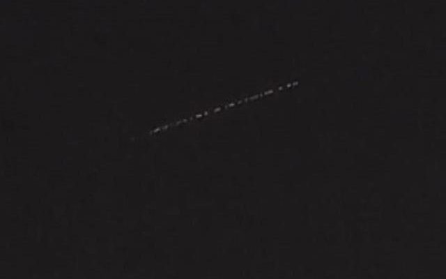 Objects seen in the sky in Izmir aroused curiosity The