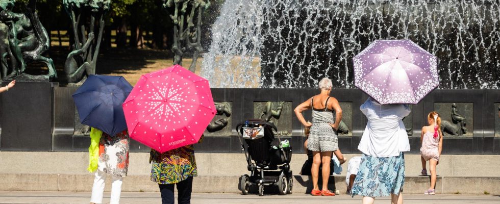 Oslo sweats in heat wave Will continue