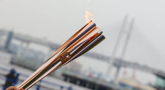 Paris 2024 Olympic flame first elements on the course when