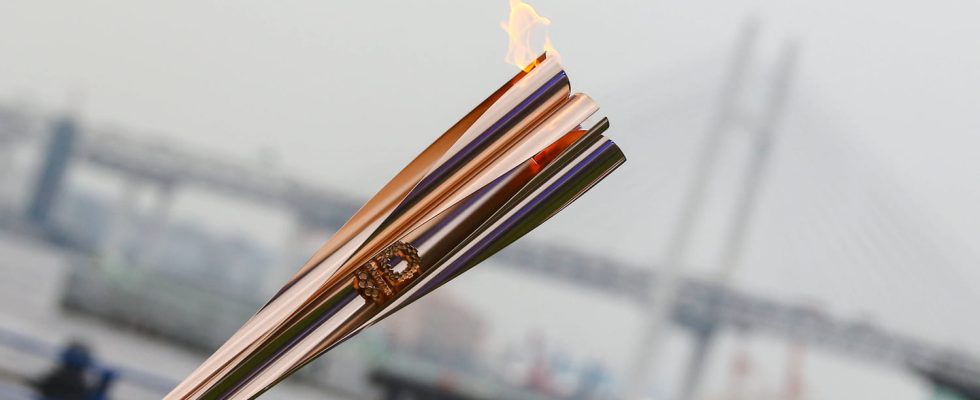 Paris 2024 Olympic flame first elements on the course when