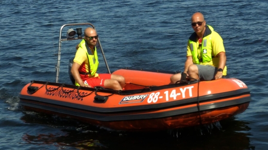 Rescue brigade warns swimmers for a warm weekend Attention water