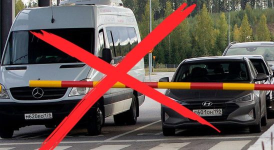 Russian cars may be banned at the Finnish border