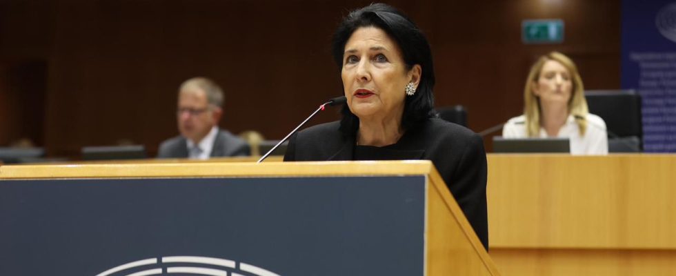 Salome Zurabishvili Russia will not seek to regain in Georgia