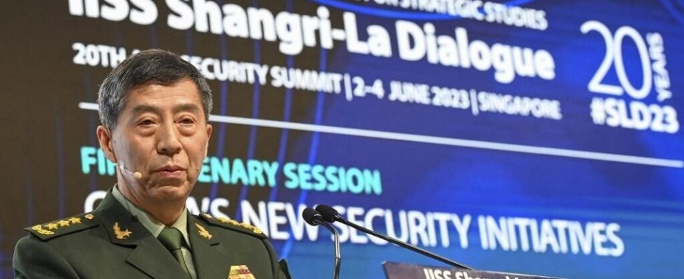 Shangri La Dialogue Chinese defense minister slams Cold War mentality