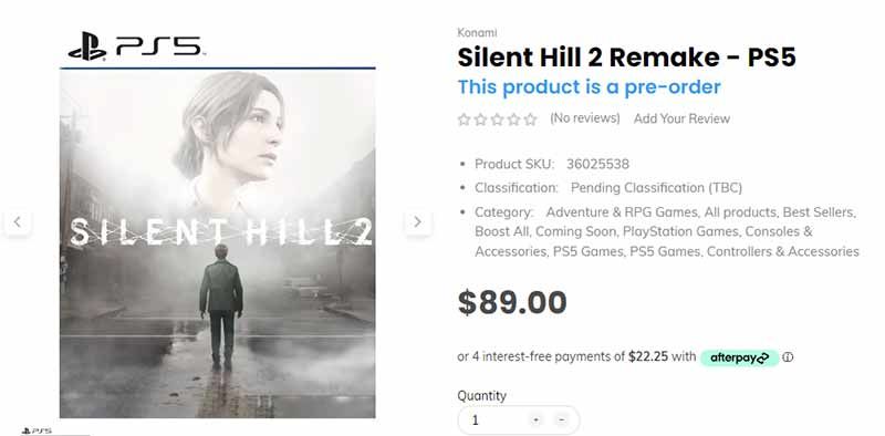 Silent Hill 2 Remake release date leaked