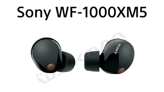 Sony WF 1000MX5 wireless headphones model leaked