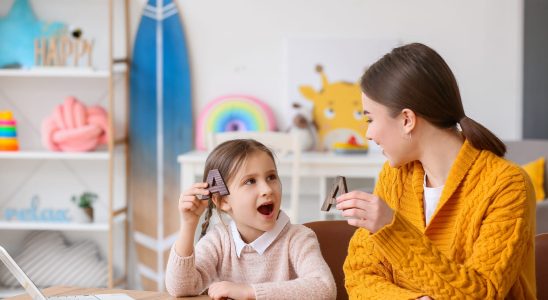 Speech therapist role who can consult him