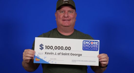 St George man wins 100000 lottery prize