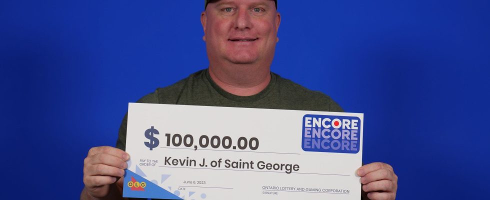 St George man wins 100000 lottery prize