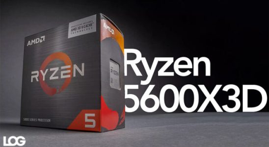 Surprise processor AMD Ryzen 5600X3D introduced