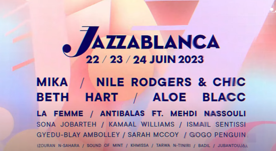 The Jazzablanca 2023 festival between new talents and international stars