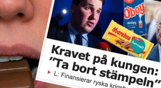 The Liberals in Landskrona handed out Marabou despite the