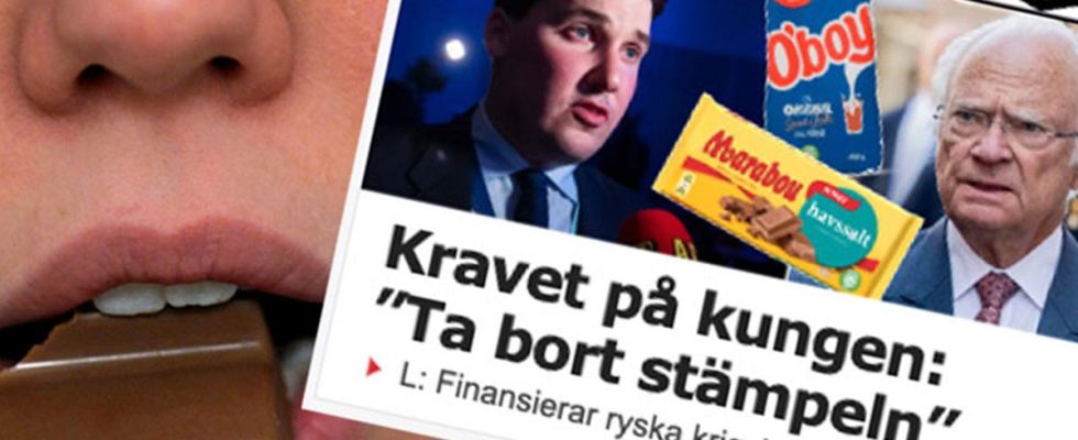 The Liberals in Landskrona handed out Marabou despite the