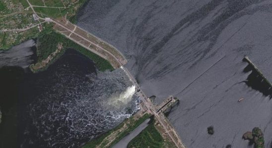 The image that worries the whole world Kakhovka Hydroelectric Power