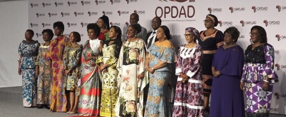 The organization of the first ladies of Africa celebrates its