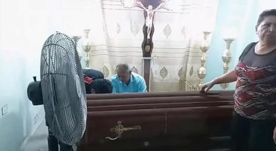 The woman who was resurrected at the funeral lost her