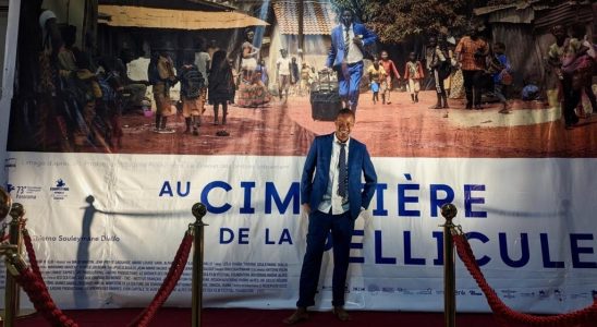 Thierno Souleymane Diallo presents his film At the film cemetery