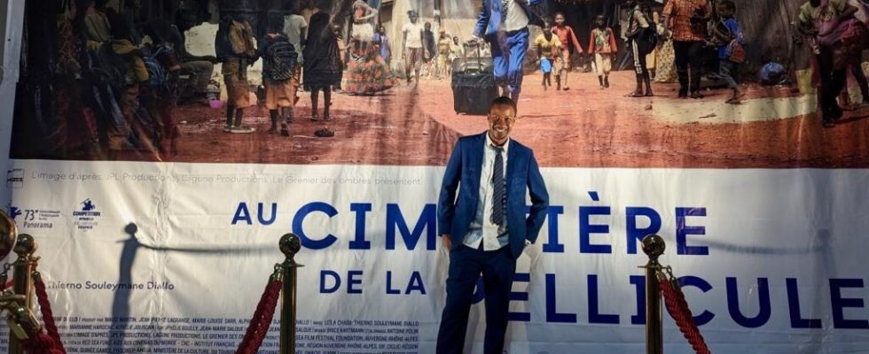 Thierno Souleymane Diallo presents his film At the film cemetery