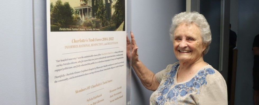 Tribute honors group that fought to keep Petrolia hospital open