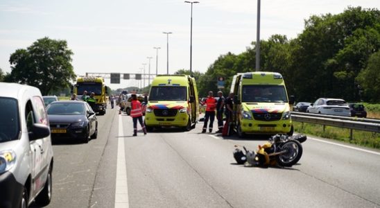 Two injured in accident on A1