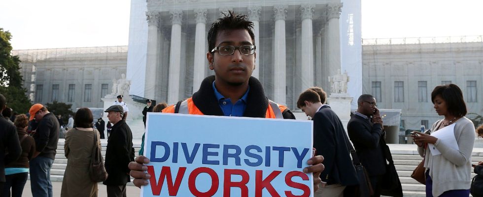 United States the Supreme Court prohibits positive discrimination in universities