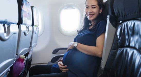 Until when can you fly while pregnant