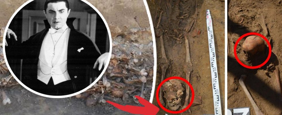 Vampires found in mass grave in Poland