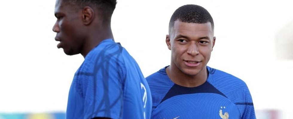 indignation of Mbappe and players of the French football team