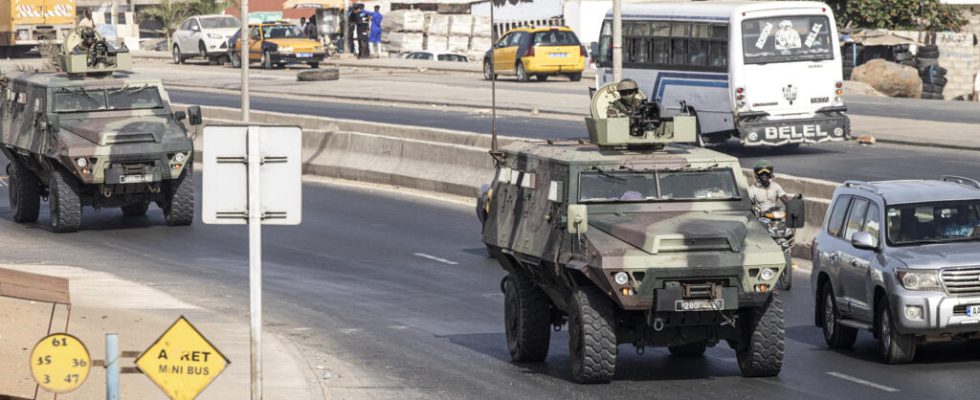 soldiers deployed in Dakar Amnesty International considers the situation very