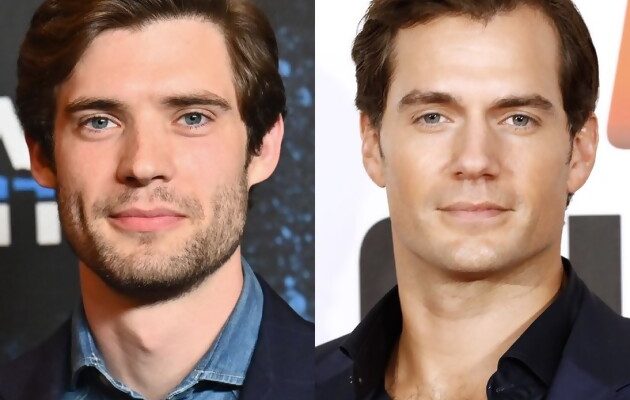 the new actor is the lookalike of Henry Cavill