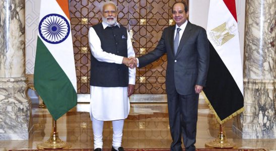 visiting Prime Minister Narendra Modi visits Egypt