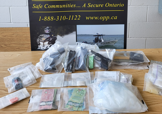 133K in drugs stolen police gear seized man charged OPP