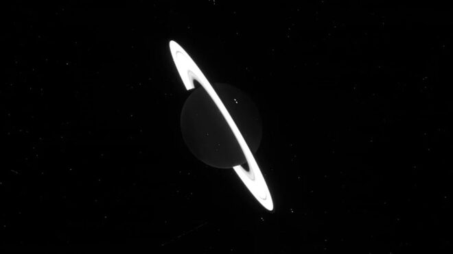 James Webb Space Telescope photo of Saturn