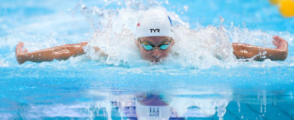 2023 World Swimming Championships Leon Marchand enters the competition Time