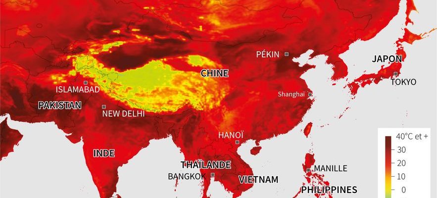 45°C in Spain 50°C in Iraq the northern hemisphere suffers