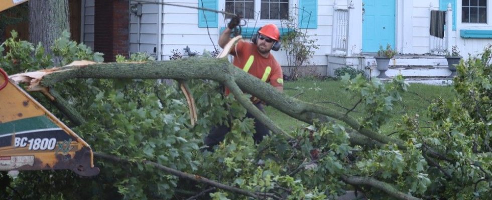 A utilitys worst nightmare Severe storm cuts power to thousands