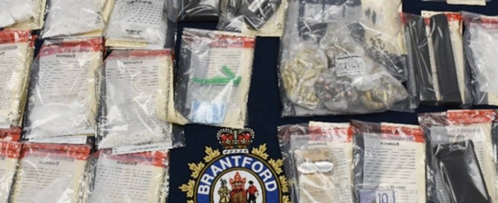 Brantford Police sixteen more than 18000 in illicit drugs