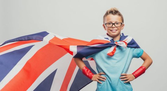 British children are on average 7cm shorter than European children