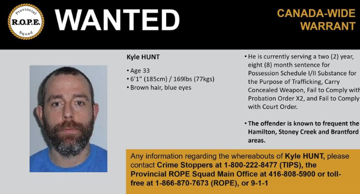 Canada wide warrant for man who may be in area